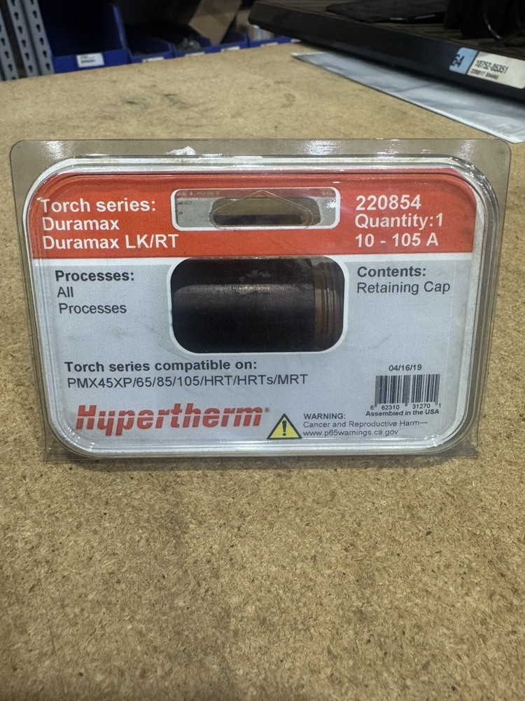 Hypertherm 220854 Retaining Cap