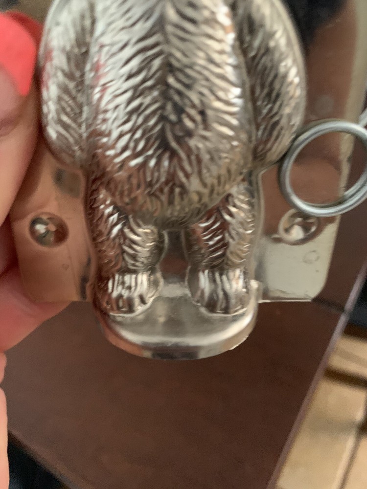 Vintage Standing Rabbit Figure Chocolate Mold