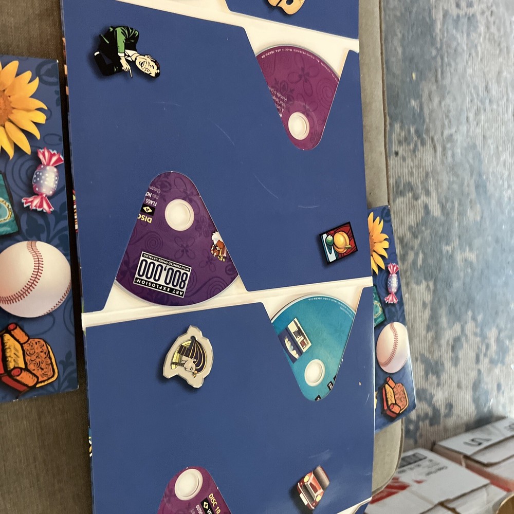 Nova - Art Explosion Image Library CD-ROM Portfolio 24 discs