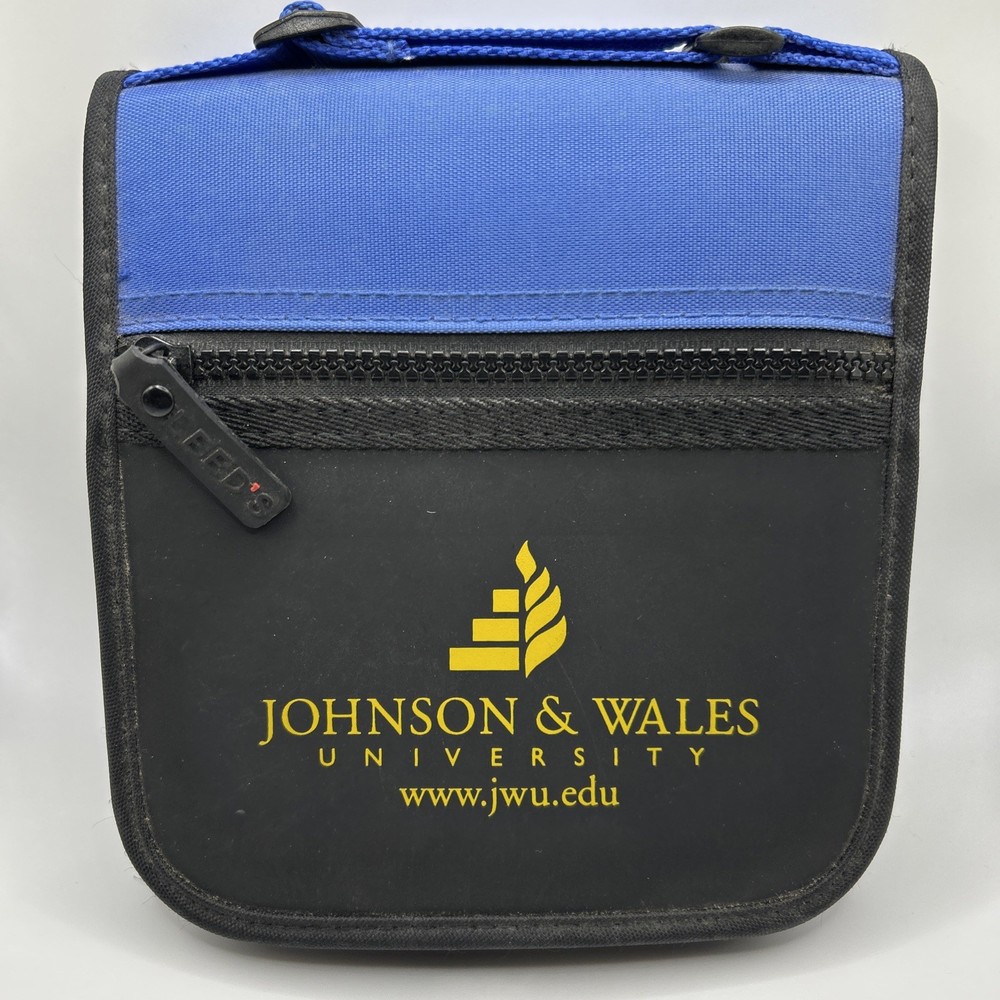 Leed's 24 Disc CD/DVD Case w/ Handle - Johnson & Wales University