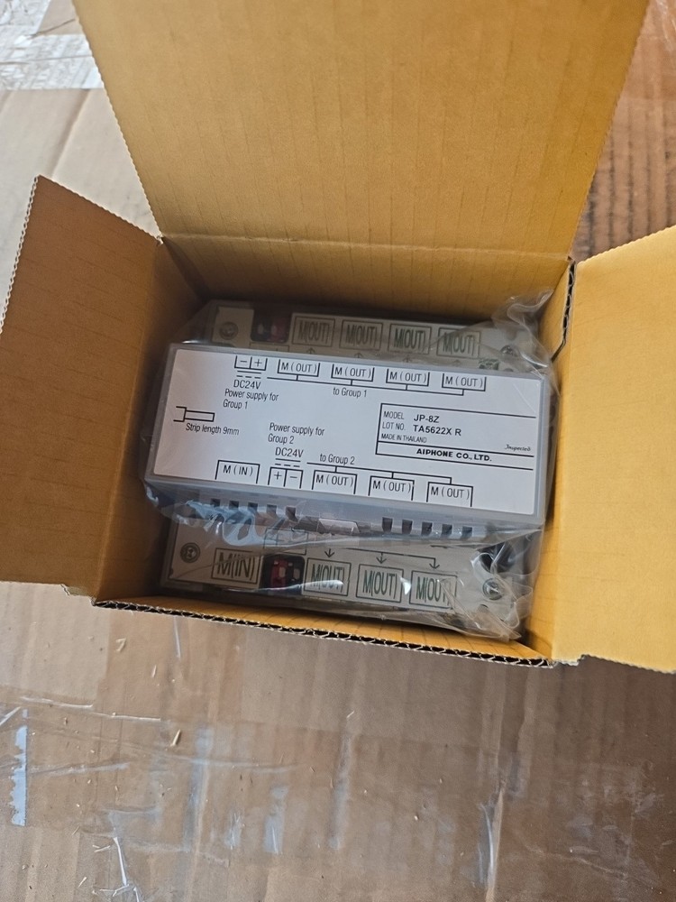 Aiphone Distribution Adaptor for Video Sub Master Intercom Stations JP-8Z New