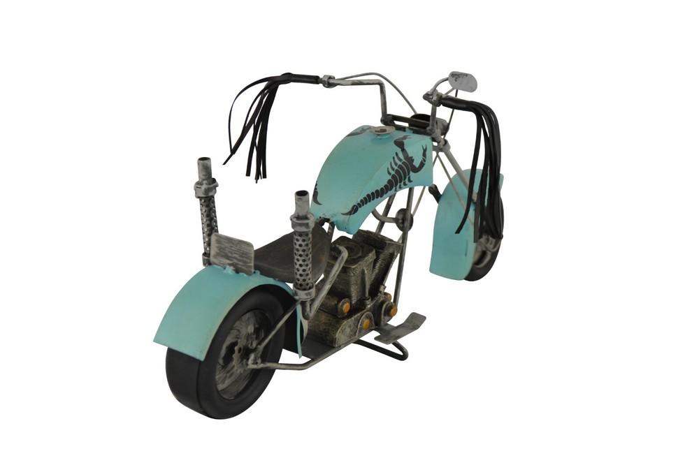 Custom Stretched Metal Chopper Bottle Holder