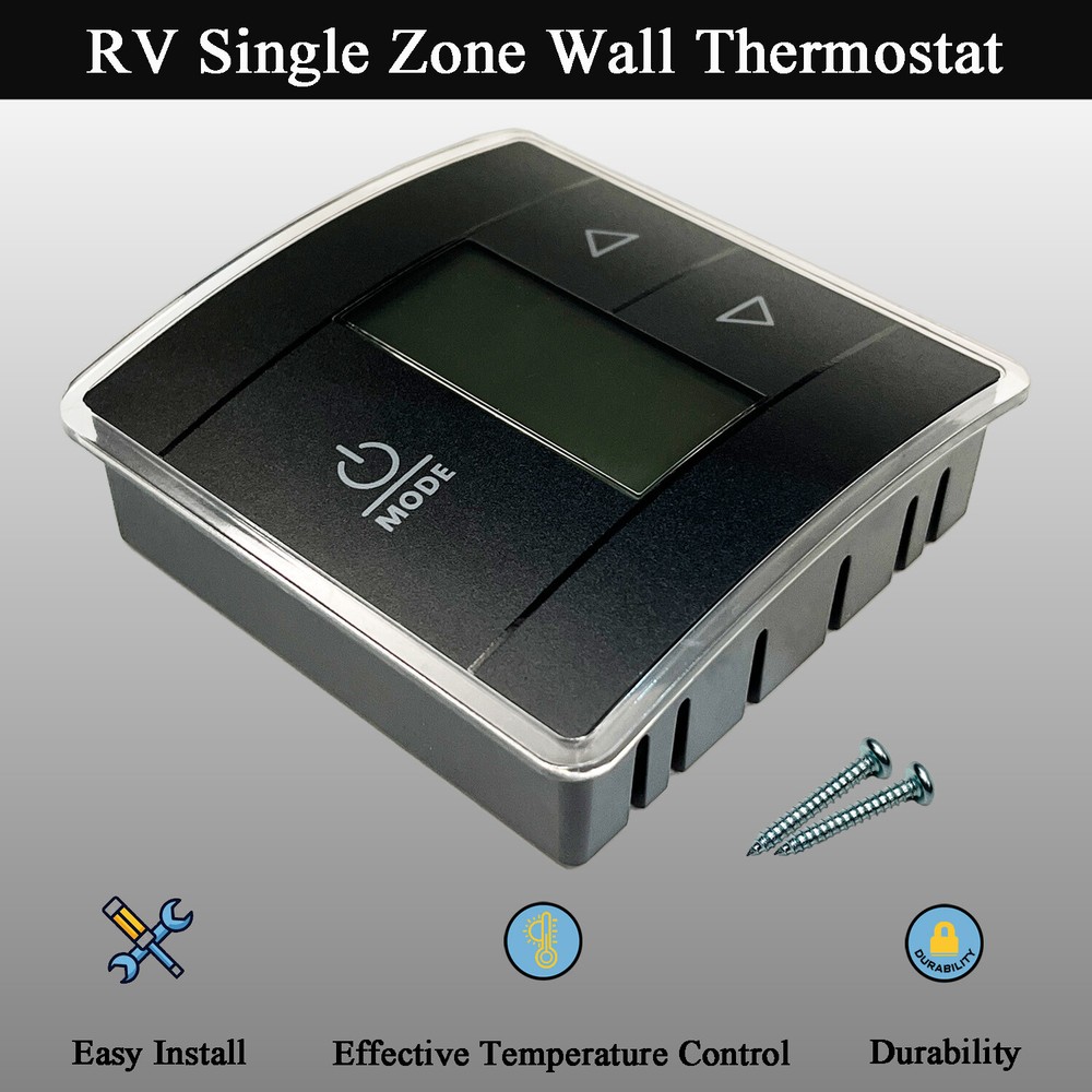 RV Single Zone Wall Thermostat For Dometic for RV/Camper Conditioner 3316250.712