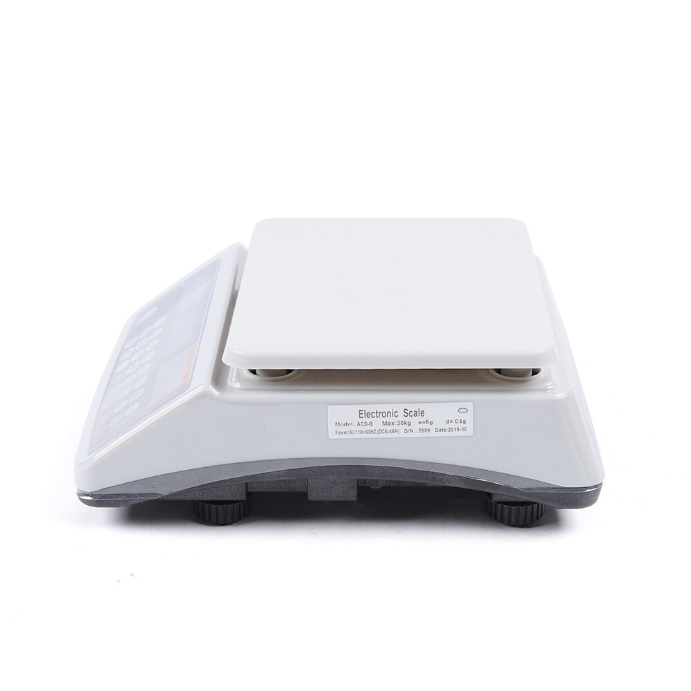 LCD Electronic Counting Scale Digital Computing Food Meat Price Weight Scale