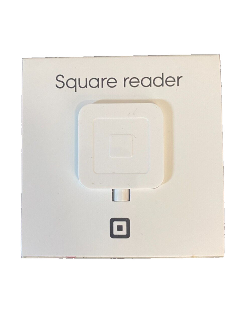 Square Credit Card Reader 1/8" Headphone Jack For Iphone & Android Payment