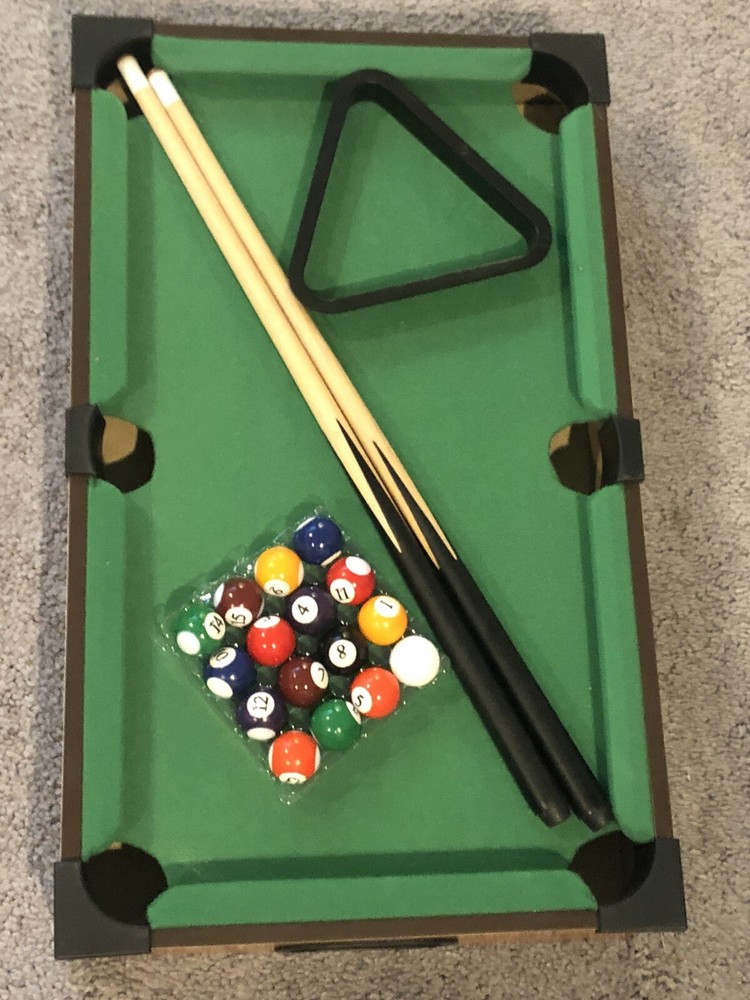 tabletop billiards mini pool table