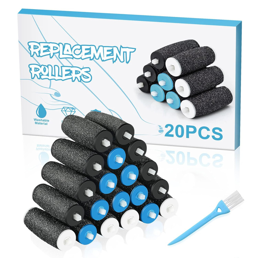 [10/20Pcs] Pedi Replacement Rollers ​Compatible with Amope Pedi Perfect Refills