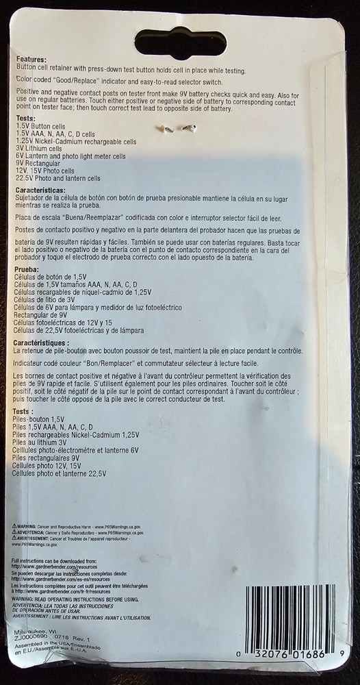 GB Electrical Battery Tester
