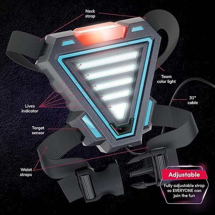 Squad Hero Laser Tag Light Force Edition-Set of 4
