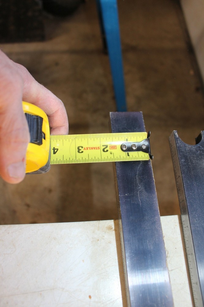 Grass Hinge RAILS, MM and inches, 36"