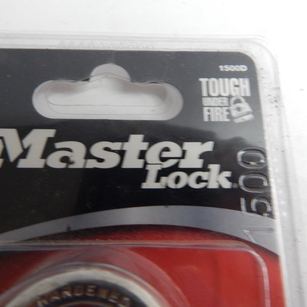 NEW MASTER 3/4" COMBINATION PADLOCK 1500D Tough Under Fire