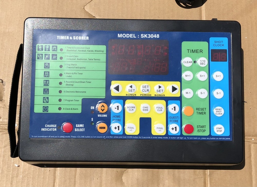 Led Timer & Scorer 4’x 2’ Open Box