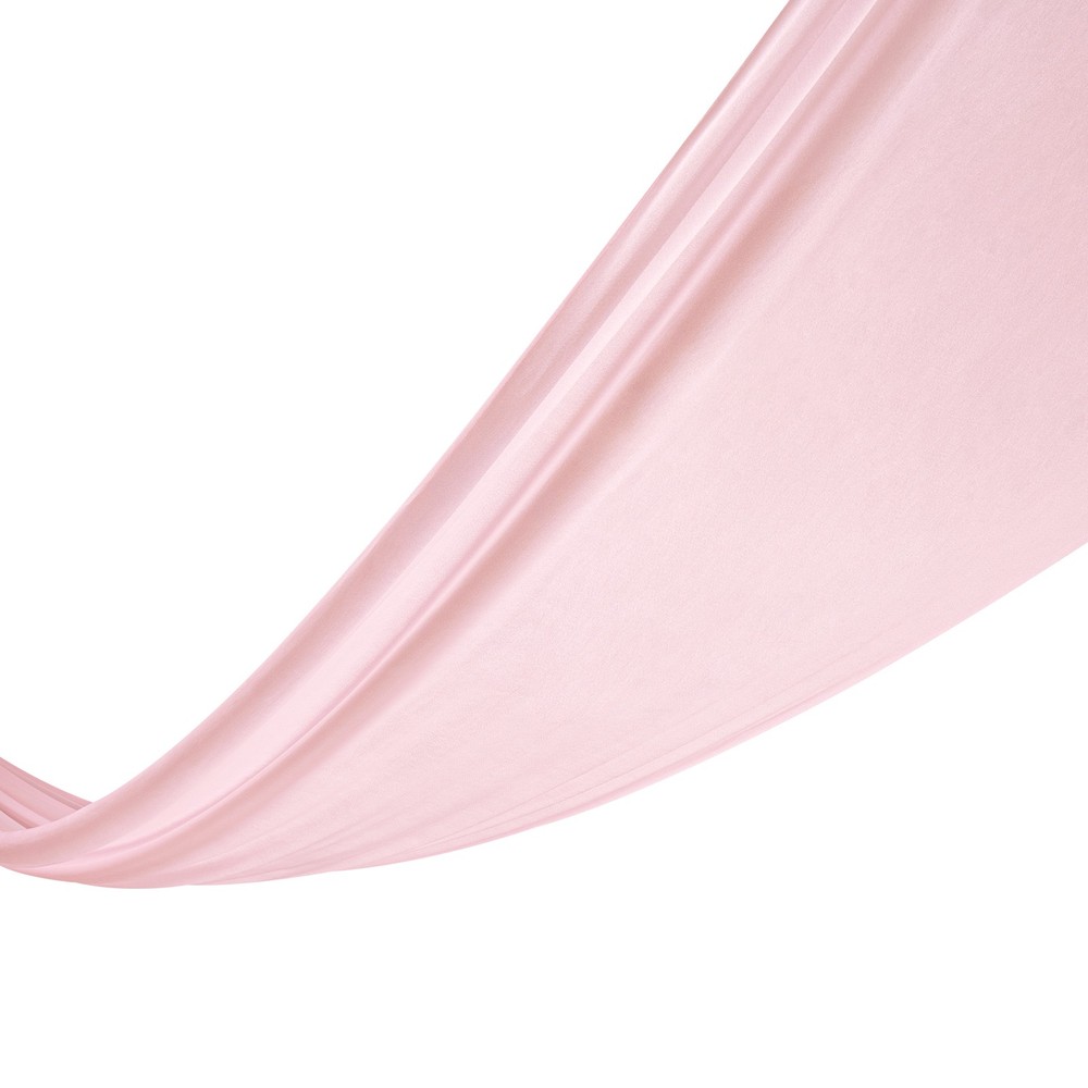 6pcs Pink Sheer Voile Backdrop Ceiling Drapes Draping Decor Chiffon Curtains