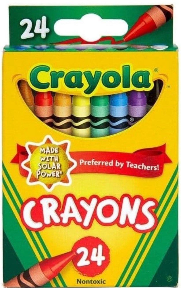 Crayola Crayons 24 Count Box - 3 pack