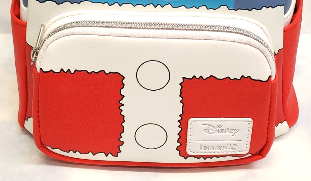 LOUNGEFLY Backpack STITCH SANTA NEW with TAGS