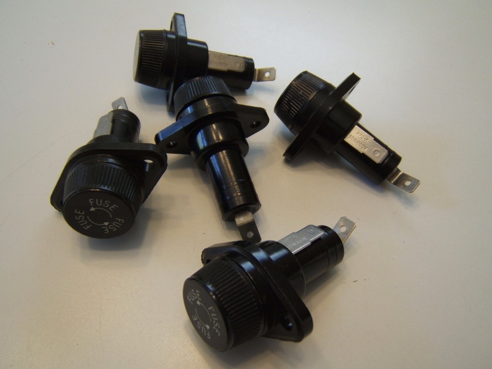 BUSSMANN HPC-K FUSE HOLDER 5 LOT. NOS