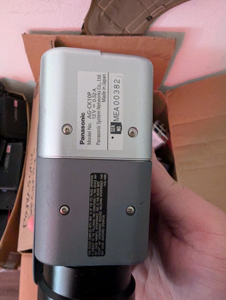 Panasonic Arbitrator Car Dash Camera Model AG-CK10P