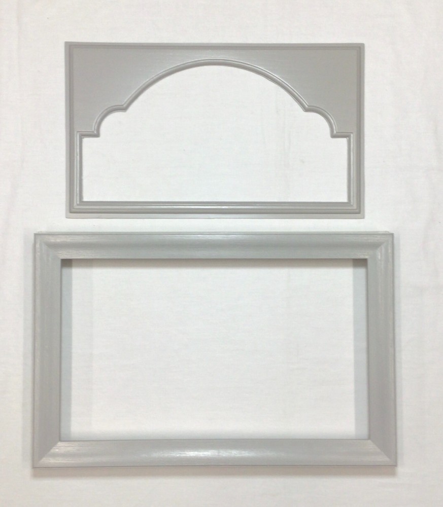 Gray Amarr Garage Door Window Kit Short Panel Frame Insert Grills Glass Options