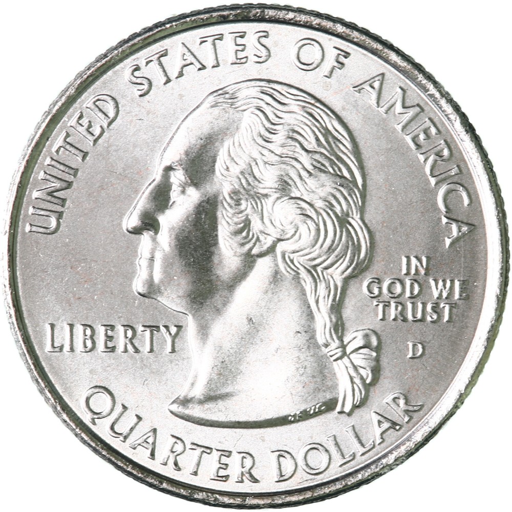 2007 D Washington State Quarter Satin Finish