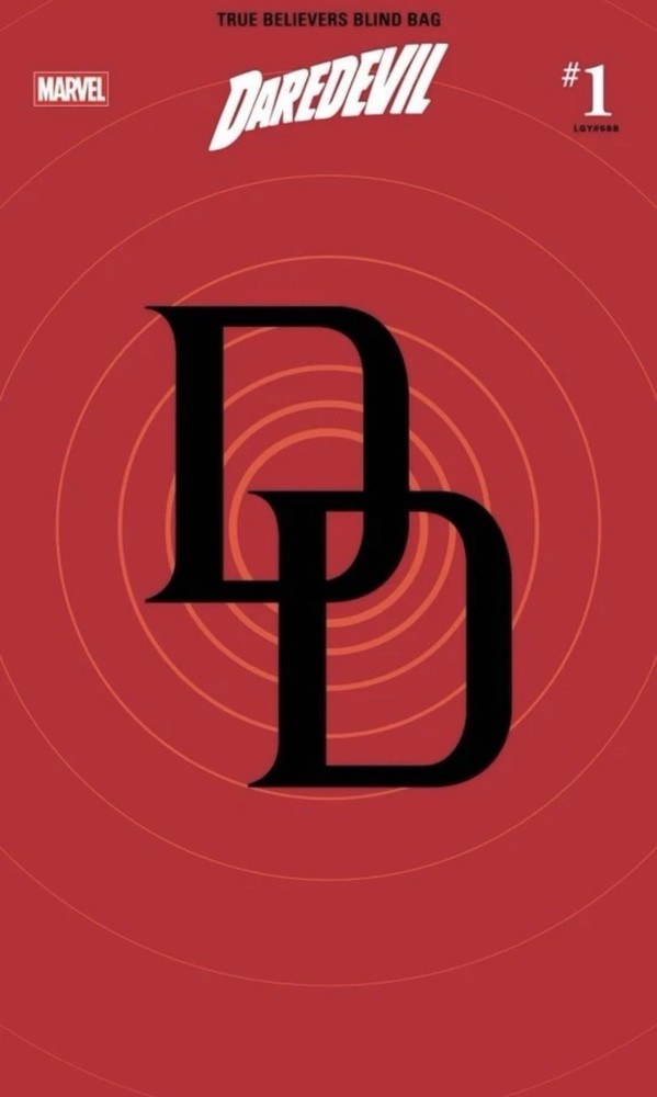 Daredevil #1 True Believers Blind Bag Variant 4/1/26 Marvel Comics