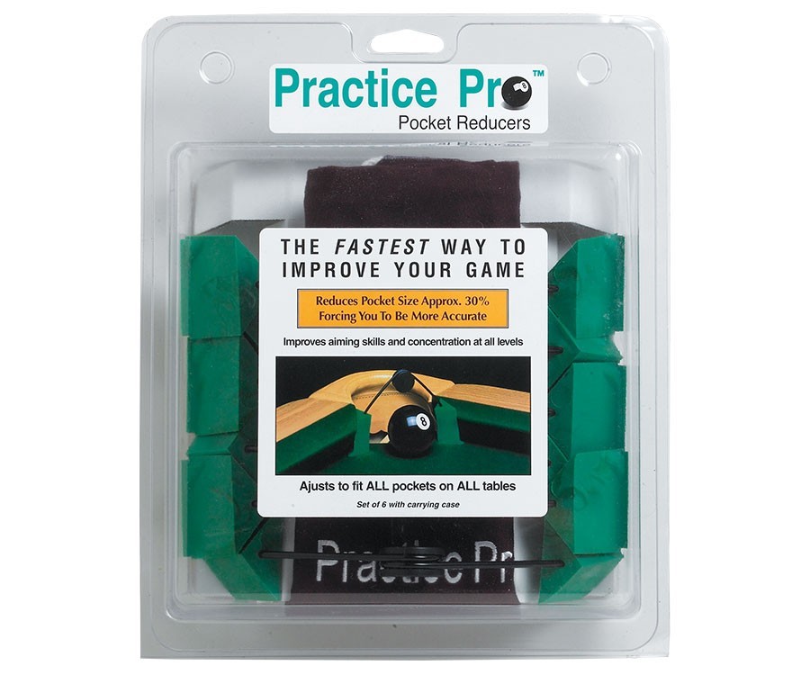 Practice Pro Pocket Reducers Pool Table Billiards Skills Training