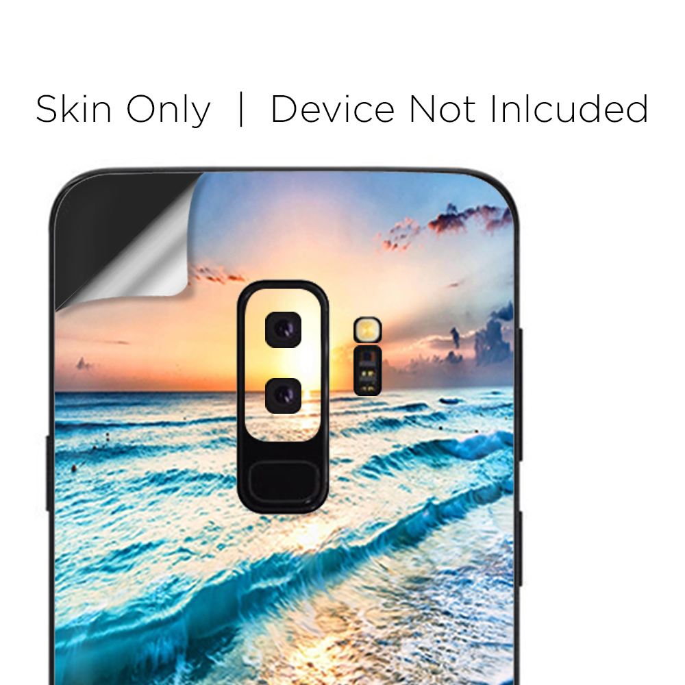 Samsung Galaxy S9 Plus Skins Decals - sunset on beach