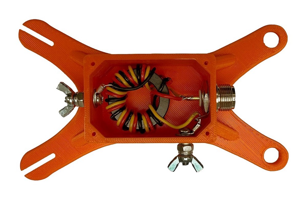 Random Wire Antenna with integrated winder 80-10 m. Ready to deploy