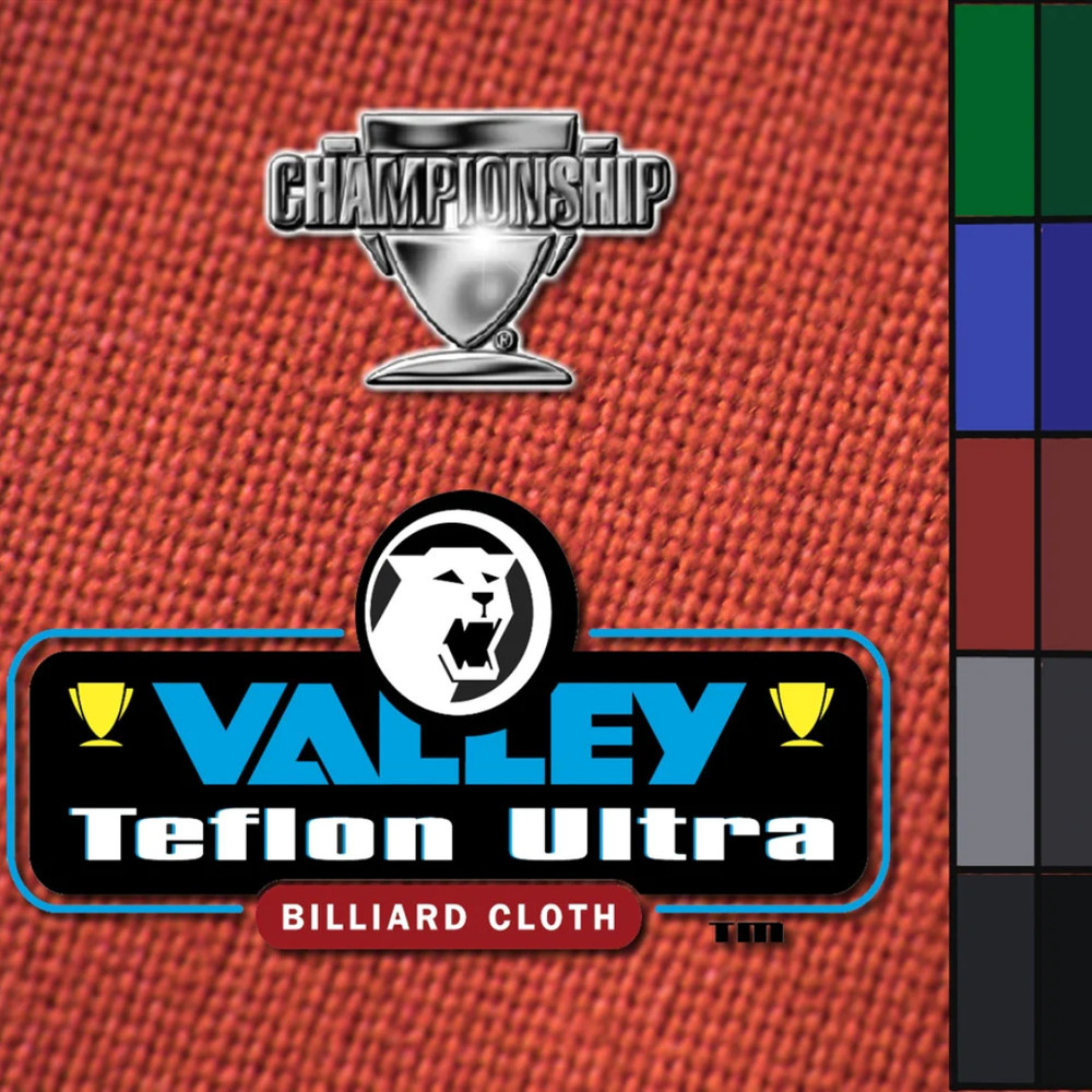 Championship Valley Teflon Ultra 8' Pool Table Felt
