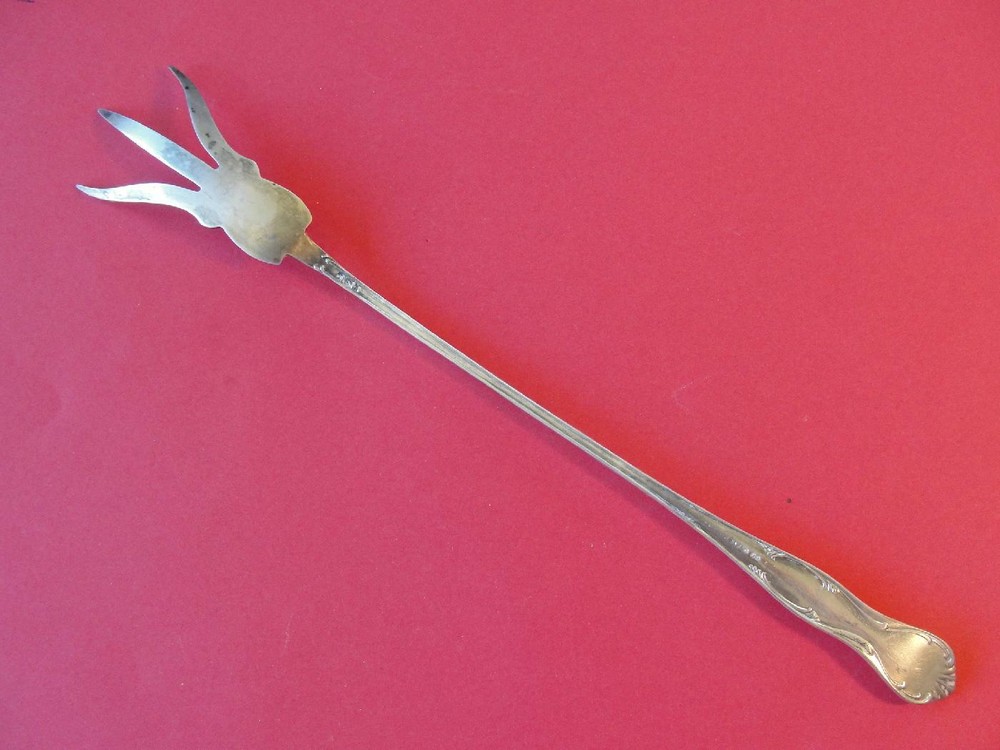 Antique Towle Mfg Co. Silver Plate Lettuce Fork "Chester" Pattern 1888