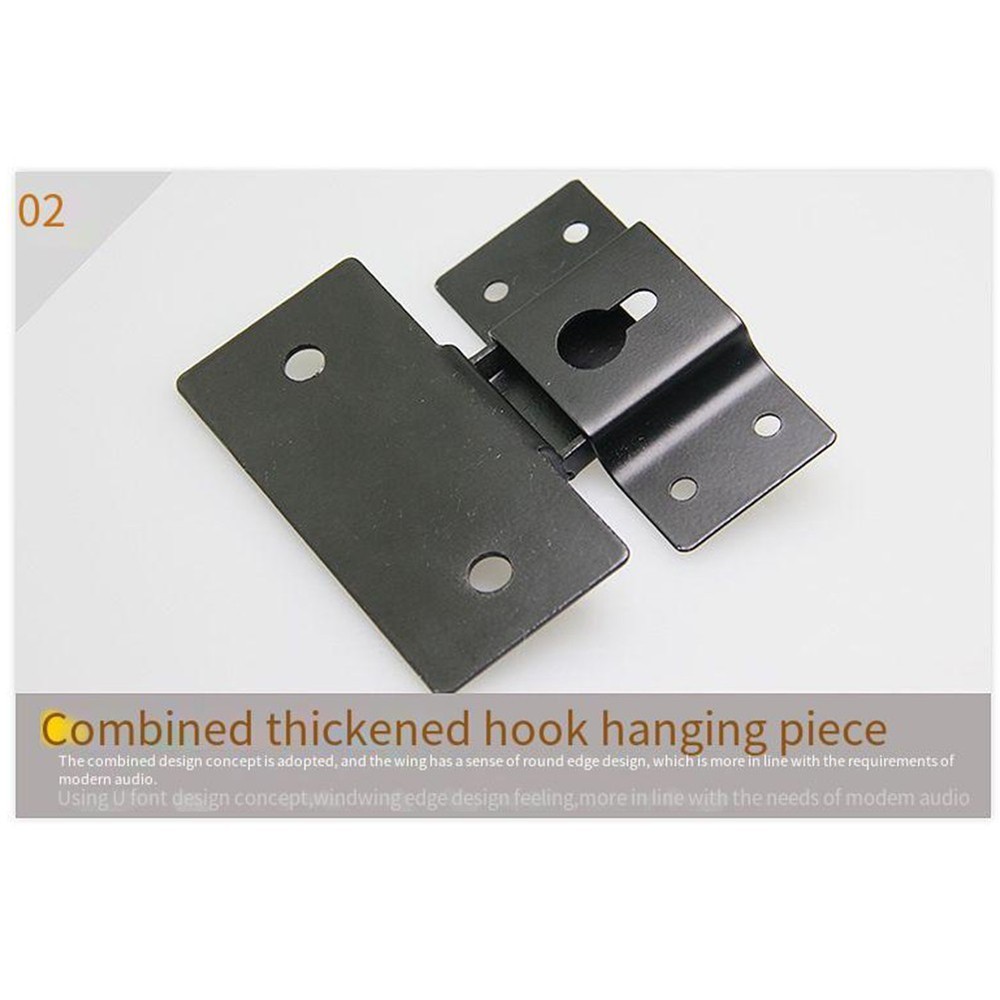 For Speaker Wall Mount Holder for Easy Installation and Secure Support