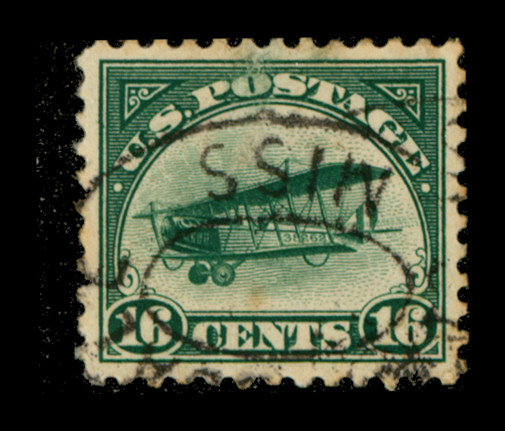 US Scott C2 Used, Very Fine, SCV $35.00