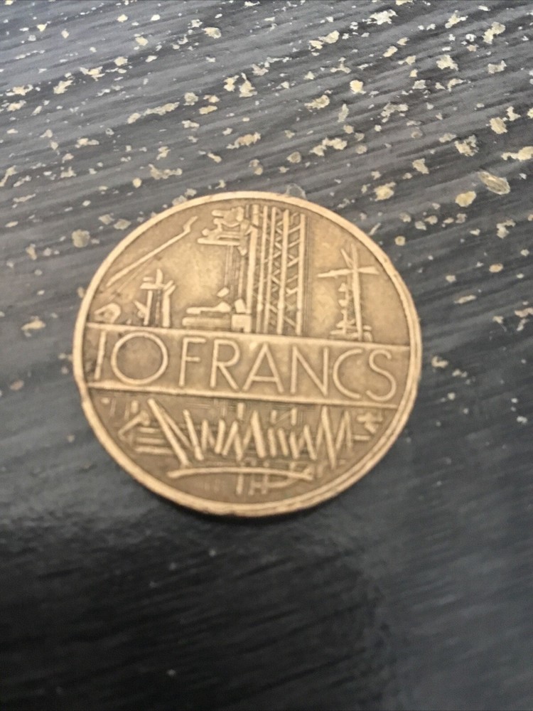 France - 10 Francs Coin - 1977