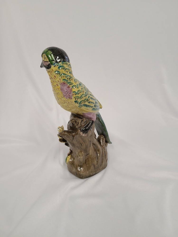 Ceramic Parrot Figure