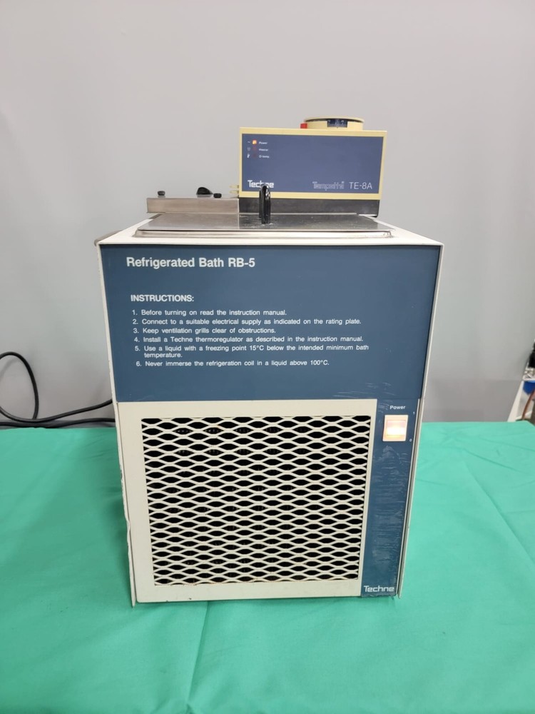 Techne Circulating Chiller Refrigerated Bath RB-5 w/ Controller Tempette TE-8A