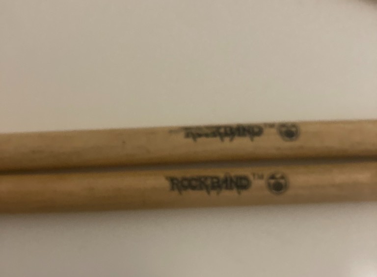 Playstation 2 Rock Band Accessory Bundle: USB Microphone, Drumsticks, USB Hub