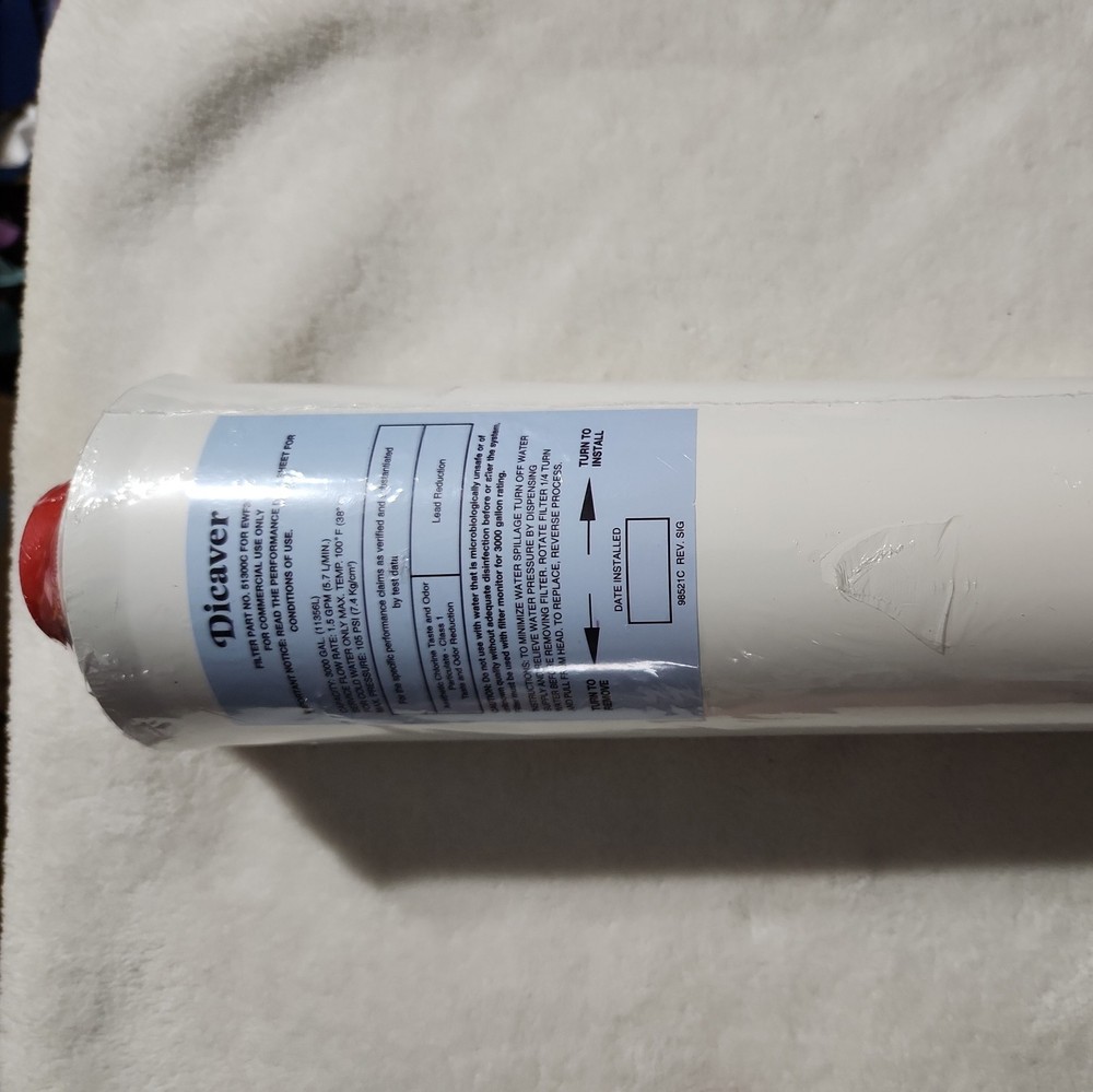 Replacement for Elkay 51300C  Water Filter For EWF3000 New Open Box 1 Pack