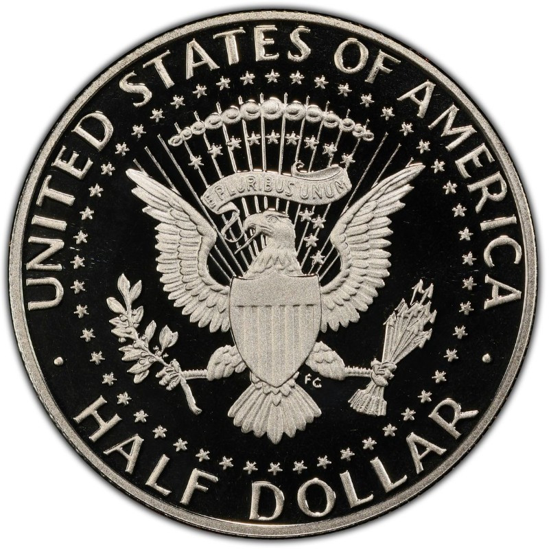 2018-S Clad Proof Kennedy Half Dollar 50C