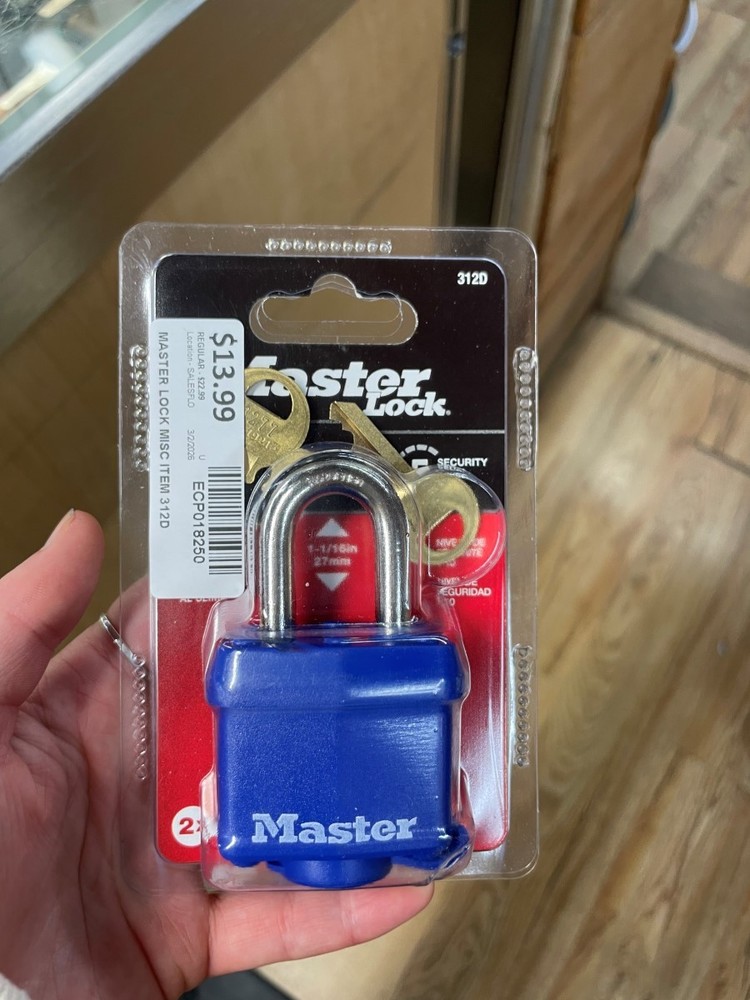 MasterLock 312D Weather Resistant Lock (ECP018250)