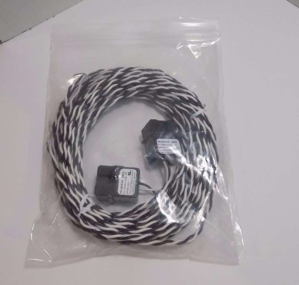 Trendpoint Systems CTL-0075-20 1930 1931 2-Pack Split-Core Current Transformers
