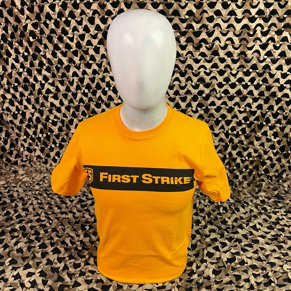 NEW First Strike T-Shirt - Gold - Medium