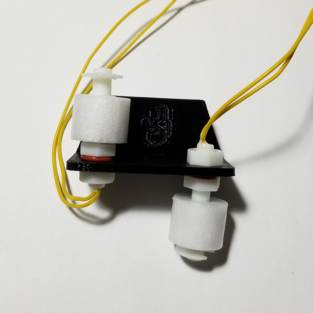 Magnetic Dual Float Switch Holder - 3D Printed - PETG