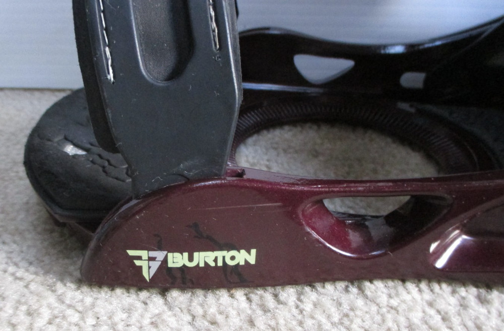 Burton Mission Snowboard Bindings Size Large
