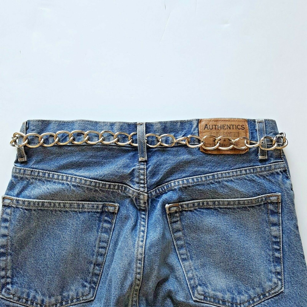 Silver Chain Belt also can be a wallet chain