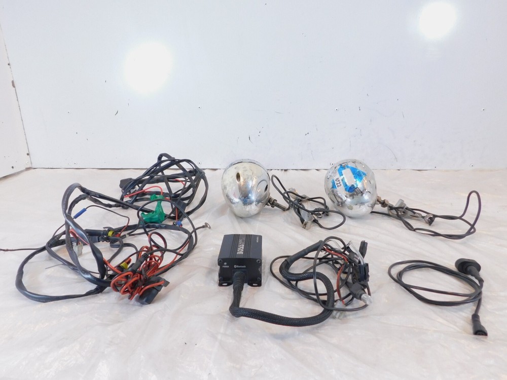 Harley Davidson Softail Dyna Sportster Boss Audio Systems Chrome Speaker System