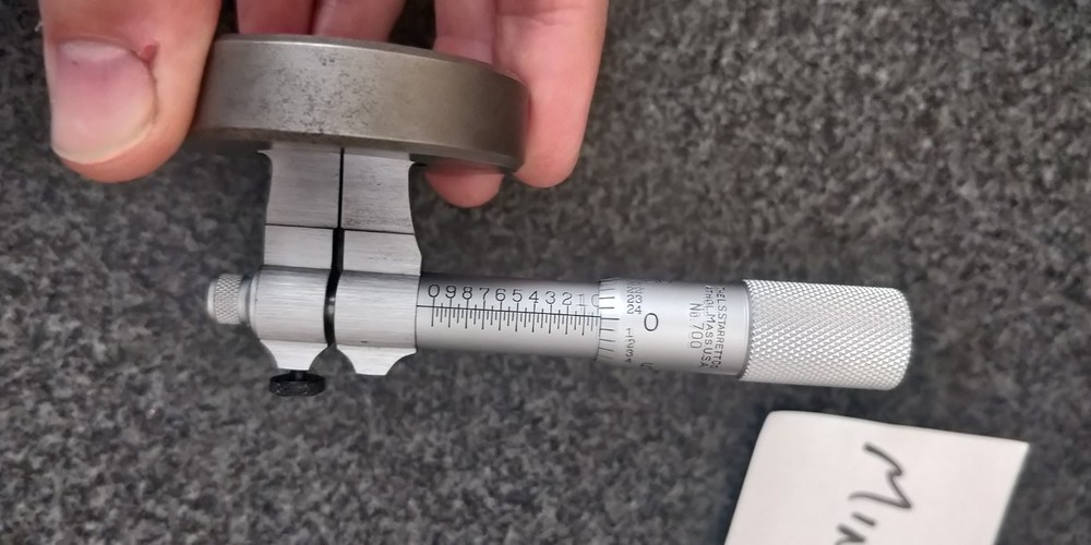 Starrett 700B Inside Micrometer Caliper 1-2" Range