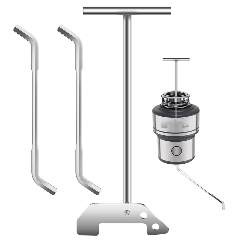 Universal Garbage Disposal Unjamming Wrench Tool - Fits All Brands, Easy Use