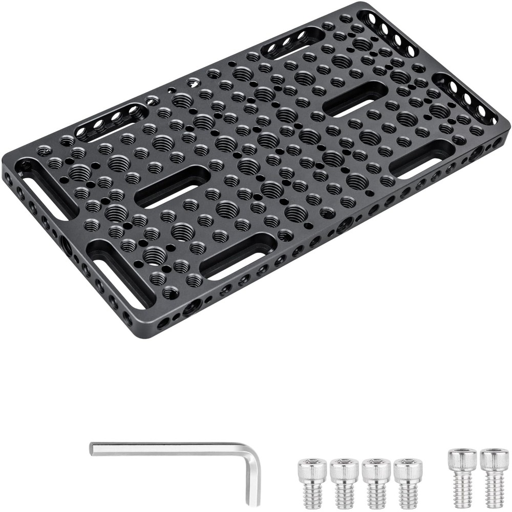 CP10 Multi-Functional Cheese Plate with 1/4" & 3/8" Threads ARRI Holes