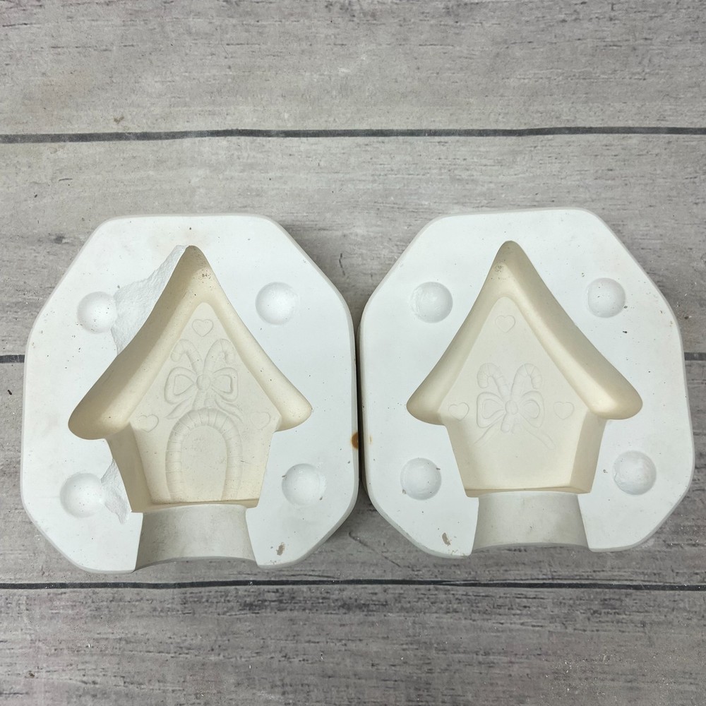 Macky Ceramic Casting Mold Candy Cane House #543