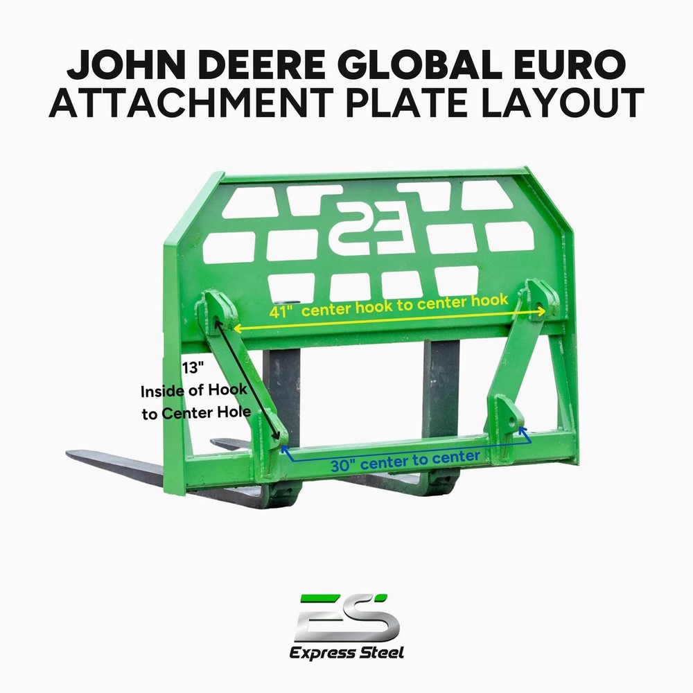 John Deere Global Euro Pallet Forks
