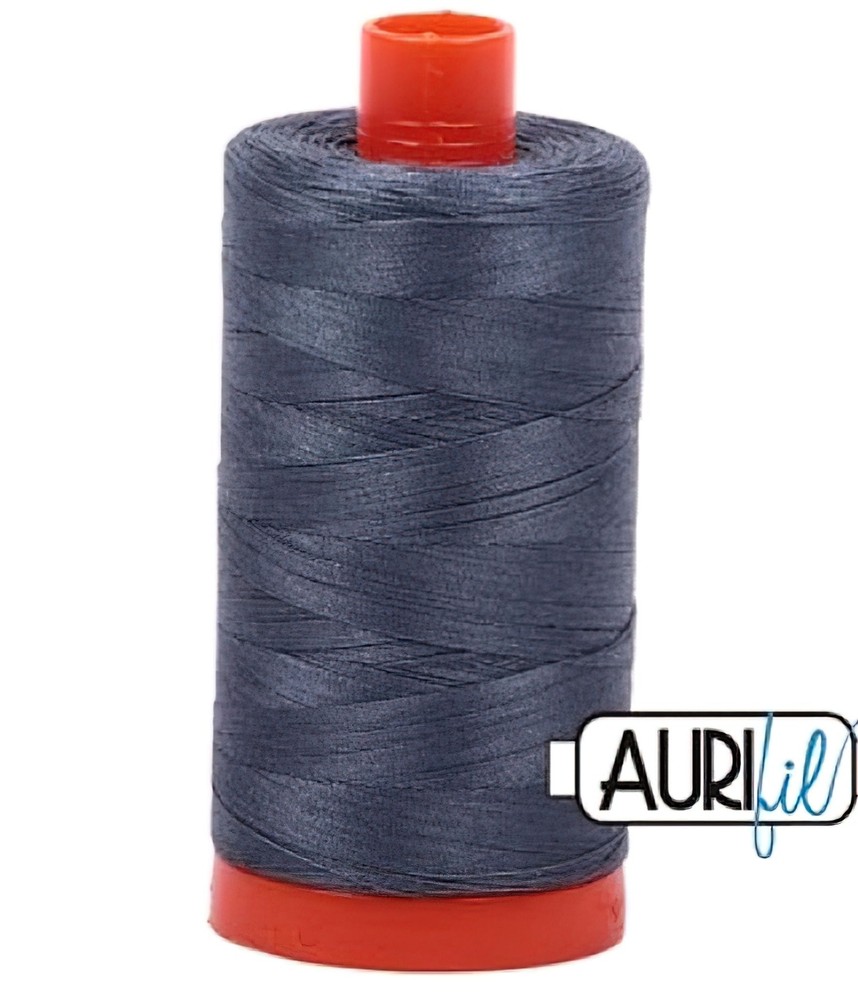 Aurifil - Medium Grey 50 wt Cotton 1422 yd